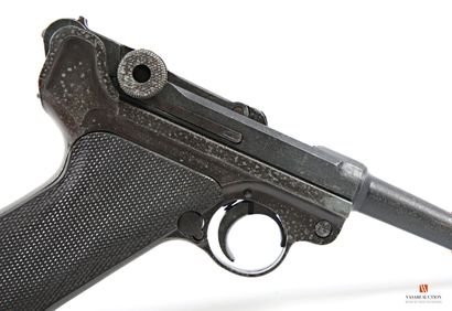 Pistolet Luger P08, quasi arme, mécanisme...