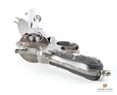 Beau revolver à broche « pour Officier »...