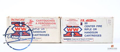 Munitions de catégorie C : 100 cartouches...