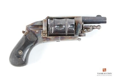 Revolver de poche hammerless calibre 6 mm...