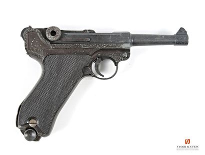 Pistolet Luger P08, quasi arme, mécanisme...