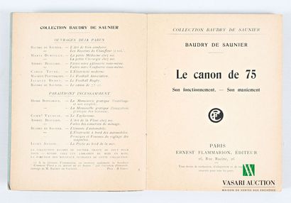 [MANUELS MILITAIRES]
Lot comprenant 15 volumes...