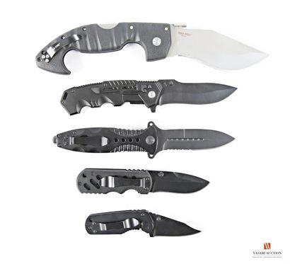 Couteau pliant Spartan Cold Steel, lame de...