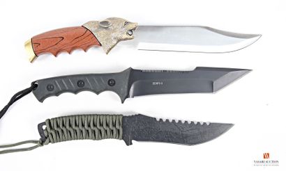 Fort poignard Schrade Extreme Survival, lame...
