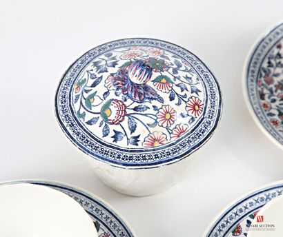 GIEN Manufacture de 

Part of a faience tea...