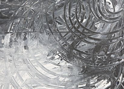 Contemporary Art 
Black-and-white abstraction....