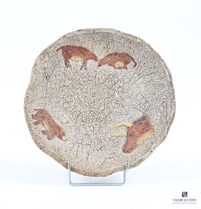 TRIAY, Francis (1927–2013)
Ceramic plate...