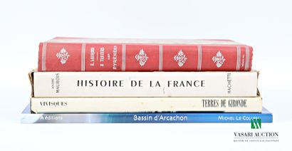 Lot including four volumes: A travers les...