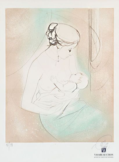 VALADIÉ Jean-Baptiste (1933) 
Maternity
Color...