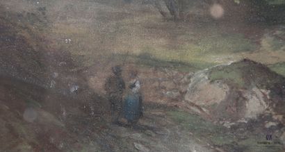 COIGNET Jules (1798-1860) 
Walkers on the...