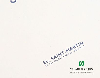 Ets Saint-Martin (Printer) & GRINSSON (Illustrator)
*The...