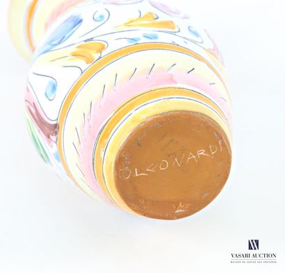 ROMACREA School 
Baluster-shaped vase in...
