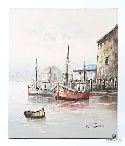JONES, William (20th century)
Boats in the...