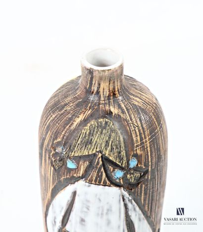 ROMACREA School 
Bottle-shaped vase made...