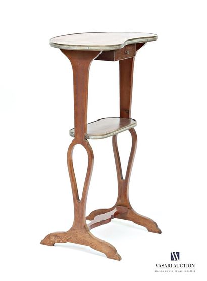 Mahogany and mahogany veneer coffee table,...