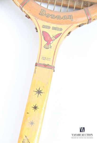 DUNLOP
Set of 3 wooden rackets and their...