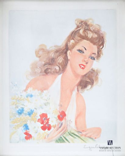 LELIEPVRE, Eugène (1908–2013), after
Elegant
Color...