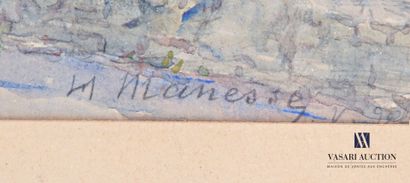 MANESSE, Georges Henri (1854–?)
Roffia
Watercolor...