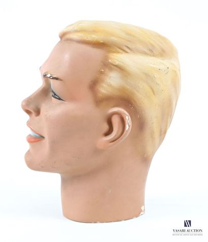SIEGEL PARIS
Polychrome painted plaster mannequin...