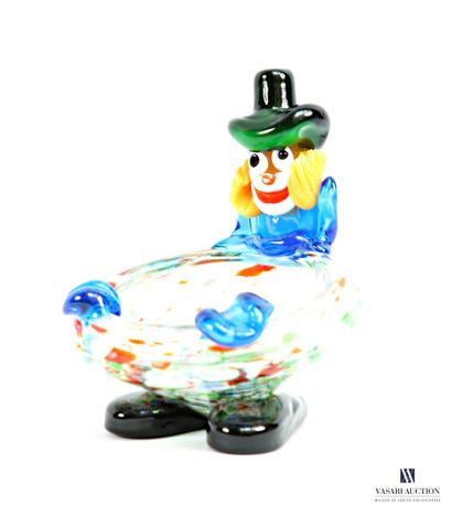 MURANO
Ashtray in blown glass featuring a...