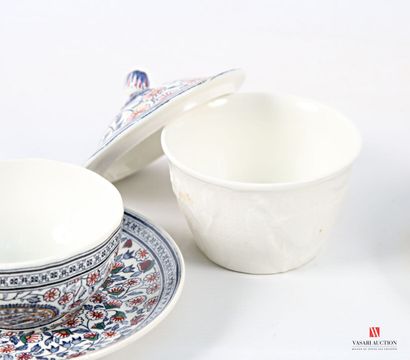 GIEN Manufacture de 

Part of a faience tea...
