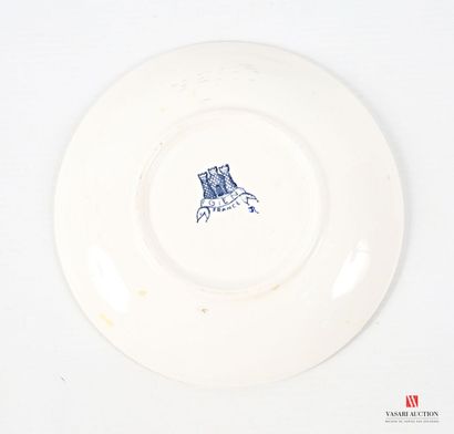 GIEN Manufacture de 

Part of a faience tea...
