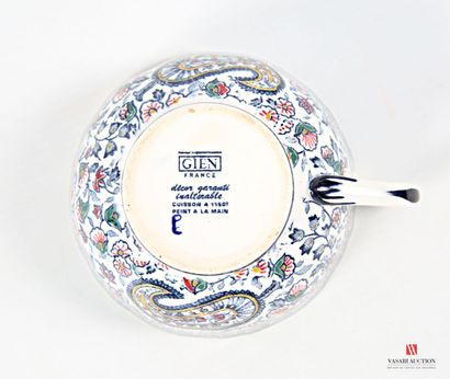 GIEN Manufacture de 

Part of a faience tea...