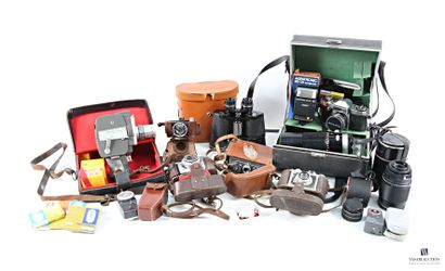 Lot of cameras and other accessories, including:...