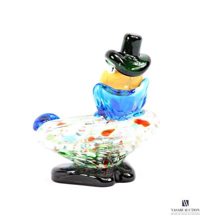 MURANO
Ashtray in blown glass featuring a...