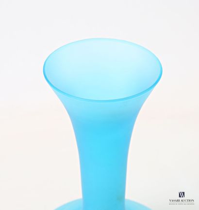 Vase with a flared body and tulip-shaped...