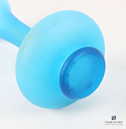 Vase with a flared body and tulip-shaped...