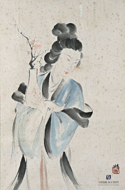 20th century Chinese school
Geisha with Flowering...