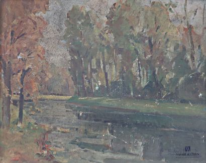 WILLIOT Albert Jean (1902-?) 
Trees by the...