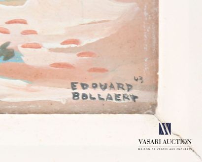 BOLLAERT, Edouard (c. 1932–c. 1985)
Landscape...