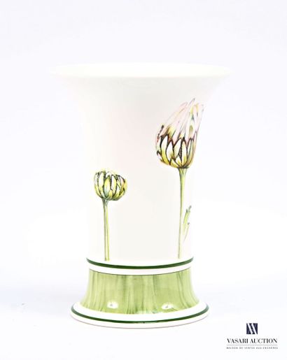 VILLEROY & BOCH 
Polychrome earthenware cone-shaped...