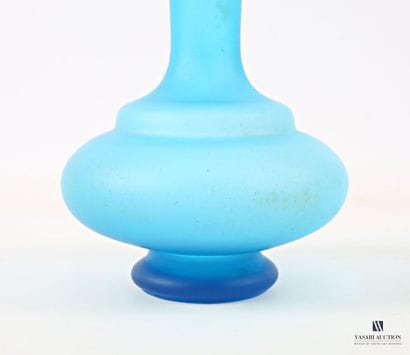 Vase with a flared body and tulip-shaped...