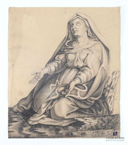 LAPRADE
(Active around 1803)
La Vierge en...