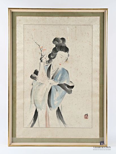 20th century Chinese school
Geisha with Flowering...