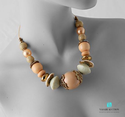 Necklace of various balls, the lobster clasp.
Diameter:...