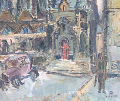 CATTY Micheline (1926)
View of the Eglise...