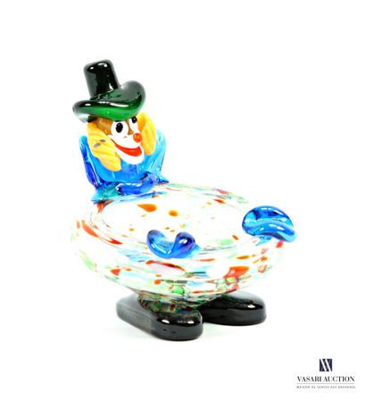 MURANO
Ashtray in blown glass featuring a...