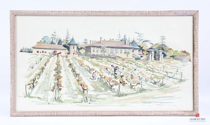 JAFFRE Albert (20th century) 
Harvest at...