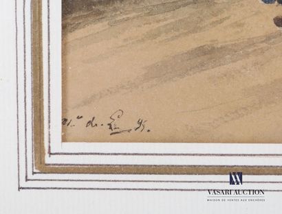 Set of three framed pieces:
- JACQUELINE...