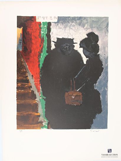 Lot consisting of 12 prints: 
GALANT, René...