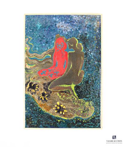 by Jeannine de LORIERE (1929–2021)
Two Seated...
