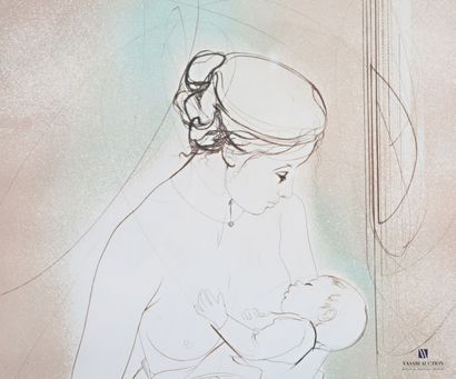 VALADIÉ Jean-Baptiste (1933) 
Maternity
Color...