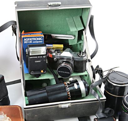 Lot of cameras and other accessories, including:...