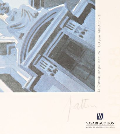 PATTOU Jean (1940), after
La Concorde
Color...