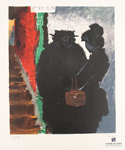 Lot consisting of 12 prints: 
GALANT, René...