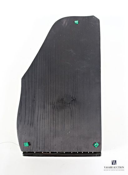 GERMANY 
Painted wooden guitar-zither decorated...